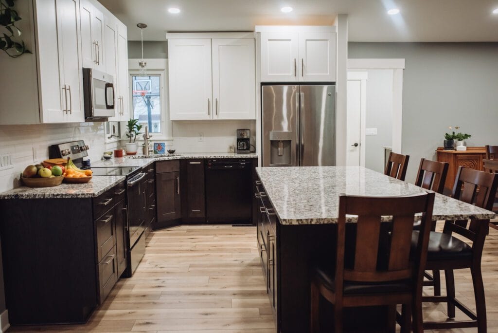 brown kitchen cabinets best paint for kitchen cabinets renovate ease utah kitchen renovation